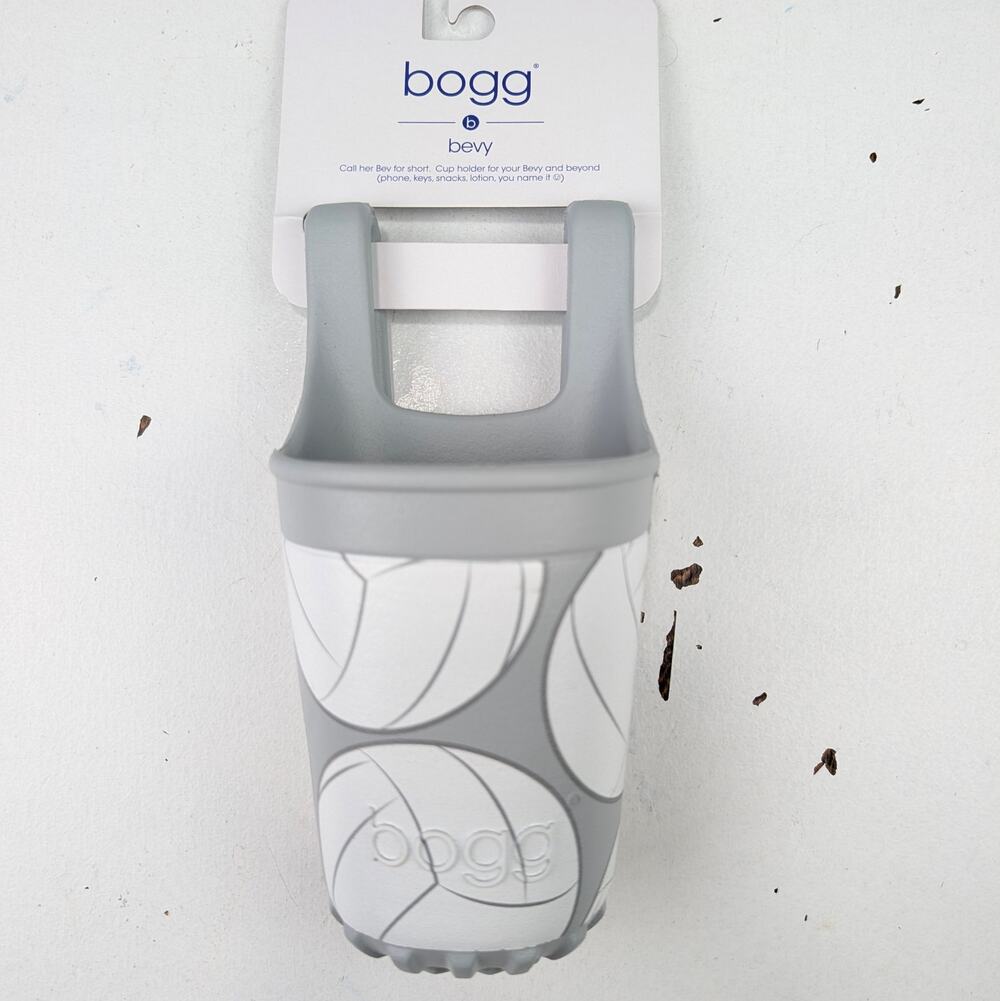 Bogg Volleyball Bevy Cup Holder - Gray/White